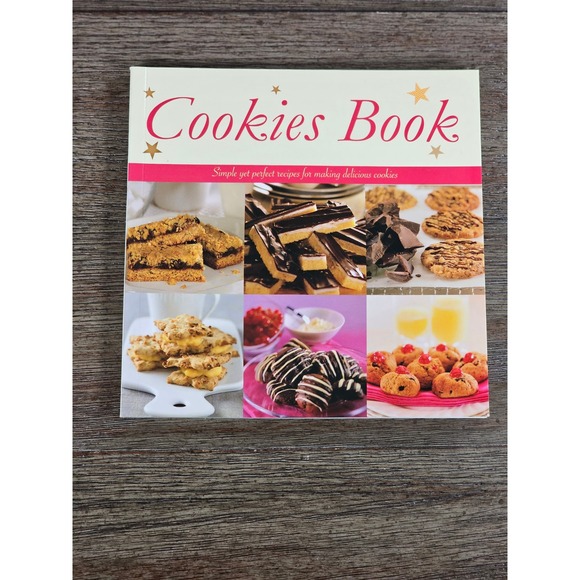 Cookies Book Vintage Softcover Cookbook Simple Cookie & Bar Recipes Love Food - Picture 2 of 8